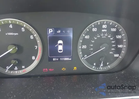 2015 Hyundai Sonata Se z USA, uszkodzony, nr VIN 5NPE24AFXFH048949